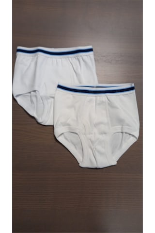 Türen 307 2'li Erkek Çocuk Slip-beyaz Beyaz