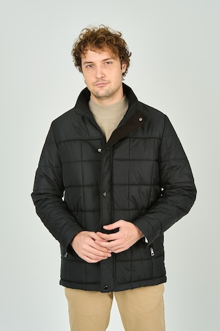 Daynax Erkek İçi Kürklü Dik Yaka Fermuar Ve Çıtçıt Kapamalı Mont Kaban 4000 Yeşil Yeşil