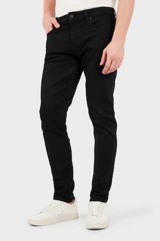 Emporio Armani Pamuklu Slim Fit Dar Paça Kot Pantolon Erkek Kot Pantolon Em006514 Af29576 Mc002 Siyah