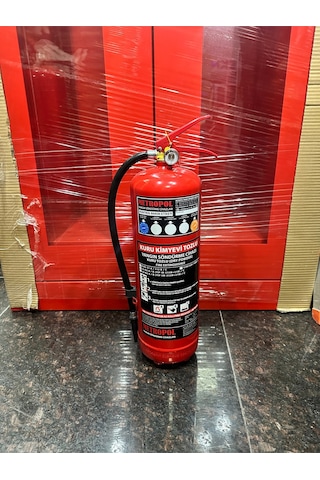 Yangın Tekne Sertifikalı 6kg Abc Tozlu Yangın Söndürme Tüpü 4yıl Garantili