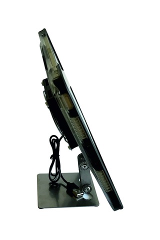 Sakoya Fanlı Tablet Standı Çok Açı Ayarlı 304 Kalite Pasllanmaz, Yükselti Ayarlı