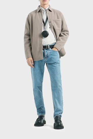 Armani Exchange Erkek Gömlek 6dzb33 Zn5pz 17ac Vizon Vizon