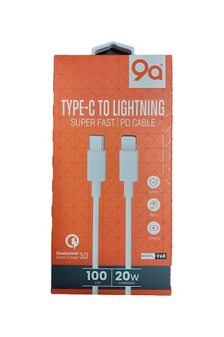 9a Type-c To Lıghtnıng Super Fast Pd Cable