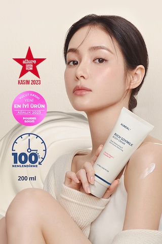 Kundal Yoğun Nemlendirici/besleyici Vücut Kremi Rick Soymilk Creamy Body Cream Mellowvanilla 200 ML