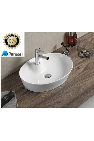 Puroser Sera Tezgah Üstü Çanak Lavabo