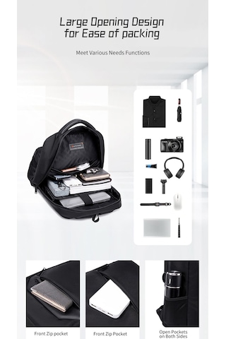 Arctic Hunter B00111 Siyah Sırt Çantası Diğer