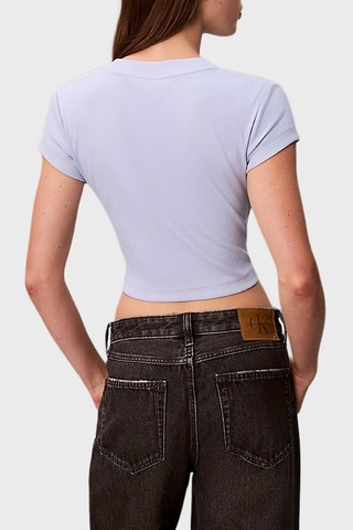 Calvin Klein Bayan T Shirt Lv047ab802 Tkf Mavi Mavi