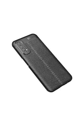 Gld-spt- Newface Realme 7 Kılıf Auto Focus Kapak - Siyah