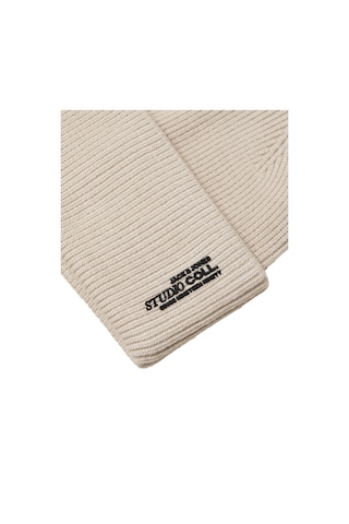 Jack&jones Addıtıonals Erkek Logo Detaylı Örme Bere - Coll - 12279347 Moonbeam