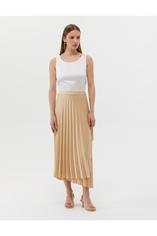 Pierre Cardin Kadın Bej Etek Dokuma 50268502-vr011 Bej