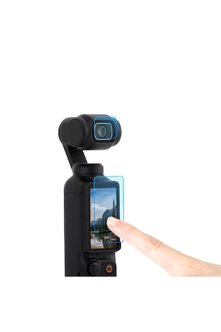 Teknoroket Djı Osmo Pocket 3 Ekran Koruyucu Seti 9h Lens Ve Ek...