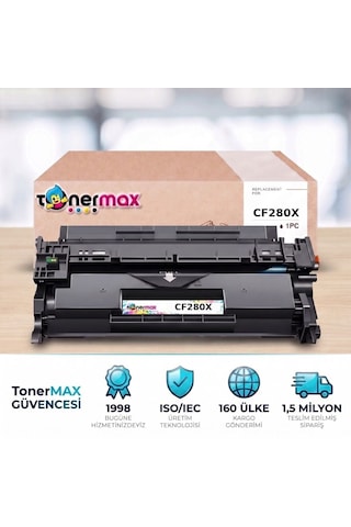 Hp Laserjet Pro 400 M401a Uyumlu Toner Çipli Cf280x 4'lü 6.900 Sayfa