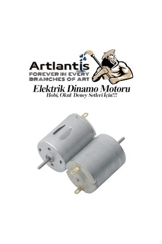 Dinamo Motoru 6 V 10 Adet Elektrik Üreten Motor Eğitici Hobi Okul Deney Elektrik Motoru Deneyler İçin