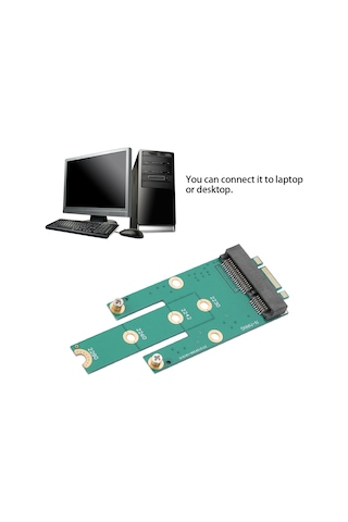 Shineyee Msata'dan Ngff'e Adaptör Kartı - 3x5cm Ssd Desteği, Hız Değişmez, Laptop/pc Uyumlu, Hafif Ve Yüksek Kalite