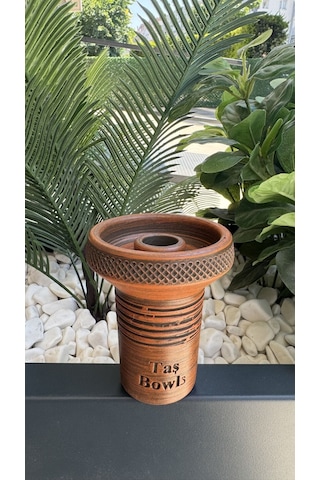 Taş Bowls Jitte-p Toprak Lüle / Phunnel Tek Delikli