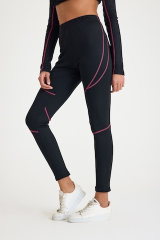 Scorp Thermo-fit Extreme Kadın Termal İçlik Alt Kayak İçliği Siyah Siyah