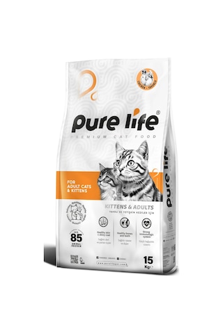 Pure Life Balıklı Yetişkin Kedi Maması 15 KG