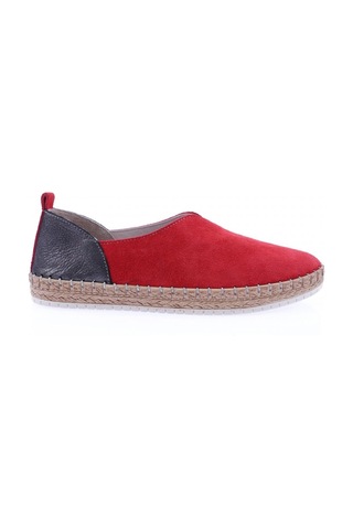 Dgn 1988 Kadin Espadril Ayakkabi 1988-2116-R0808 Kırmızı