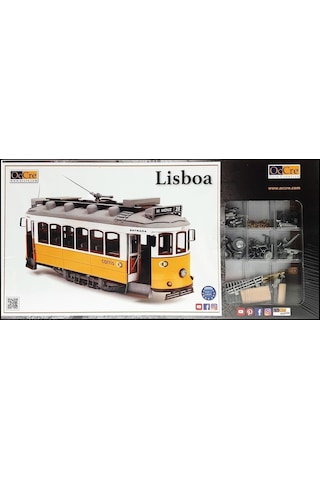 Occre 53005 1/24 Ölçek, Lizbon Tramwayı Ahşap Model Kiti-55332