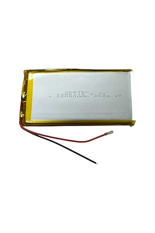 1260110 3.7v 10.000mah Li-polymer Pil Devreli/1.5a