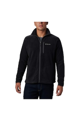 Columbia Ae3039 Fast Trek Full Zip Fleece Erkek Polar Ceket Siyah