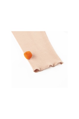 Panço Kız Çocukponponlu Tayt Siyah 2321gb12007-3458 001