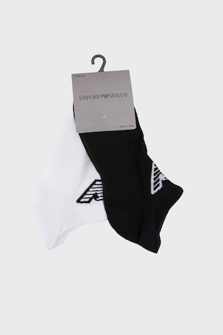 Emporio Armani Erkek Çorap Em003751 Af20084 Mc001 Siyah-beyaz Siyah - Beyaz