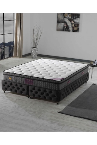 Luper Tek Kişilik Roma Couple Wick Full Ortopedik Deluxe Yaylı Yatak