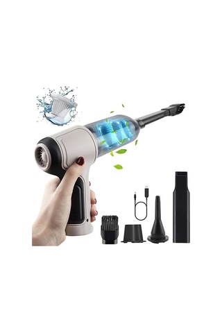 Şarj Edilebilir El Tipi Çok Fonksiyonlu Araç Ve Ev Süpürgesi Jb-107 4741