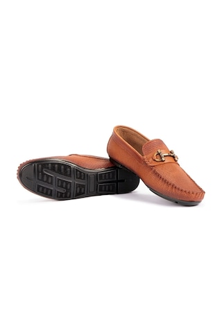 Verde Hakiki Deri Erkek Günlük Ayakkabı, Rok Loafer Ayakkabı