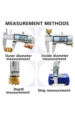 Dijital Kumpas Paslanmaz Çelik Hassas Kumpas 150 X 0,01mm