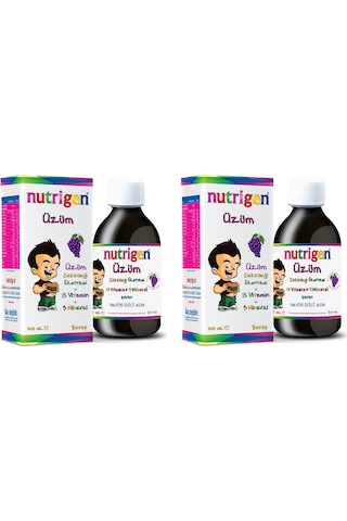 Nutrigen Üzüm Şurup 200 Ml 2 Adet