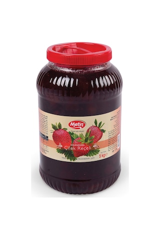 Metin Çilek Reçeli 5 KG