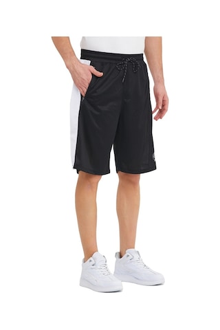 Adams Erkek Polyester Siyah Spor Antrenman Şortu