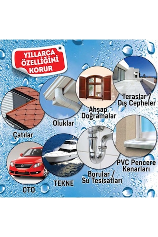 Vodaseal Leak Fix Kauçuk Izolasyon Spreyi 396 Gr Siyah