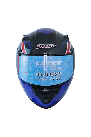 Motosiklet Kask Ece 22.r06 Double Vizörlü Full Face Motor Kaskı Rush Çok Renkli