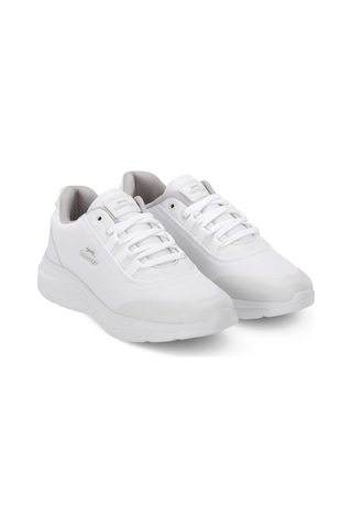 Slazenger Plank I Erkek Büyük Beden Beyaz Koşu & Yürüyüş Spor Ayakkabısı