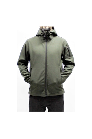 Mudwill Haki Trail Rüzgar Geçirmez Softshell Mont Ceket