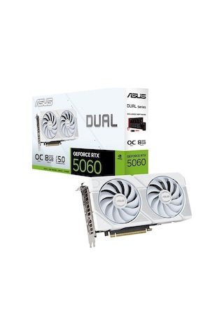 Asus Dual 8gb Rtx 5060 O8g Whıte Edıtıon