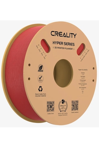 Creality Hyper Pla Filament Kırmızı 1.75mm 1kg Creality Hyper Pla Filament Kırmızı 1.75mm 1kg