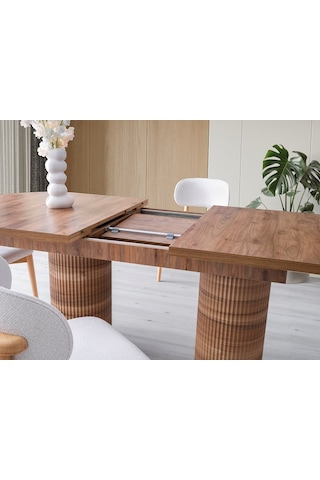 Nehir Mdf Masa +6 Sandalye Aytaşı