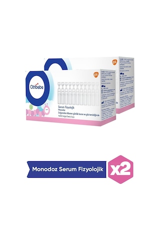 Otribebe Monodoz Serum Fizyolik 5 Ml X 20 Flakon 2 Adet