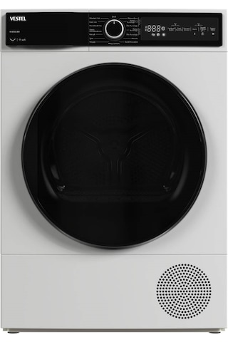 Vestel KM 87202 WIFI 8 KG Isı Pompalı Çamaşır Kurutma Makinesi (Distribütör Garantili)