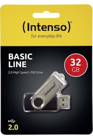 Intenso Basic Line 32 GB Usb 2.0 Flash Bellek