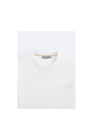 Oversize Unisex Ekru T-shirt - Bodhi Ekru