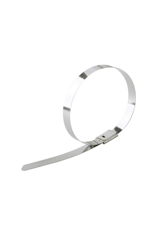 Dorf Tork Metal Kablo Bağı Paslanmaz Çelik Cırt Kelepçe 4,6 X 200mm 304 Kalite 100 Lü Paket