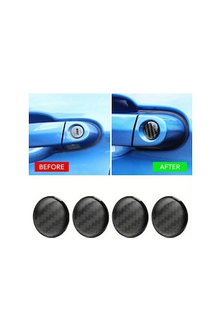 Willowhaven 4 Adet Çizgili Araç Kilidi Anahtar Deliği Dekoru Alexa Uyumlu Pilsiz Yüzey İşlemsiz