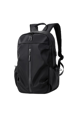 Neevoyu Erkek İş Laptop Çantası Büyük Kapasiteli Usb Şarjlı Katmanlı Depolama Tekerlekli Çanta Siyah Siyah