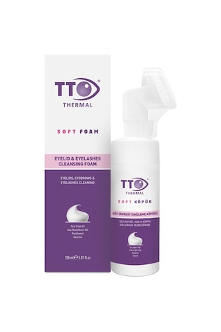 Tto Soft Göz Çevresi Temizleme Köpüğü 150 ML