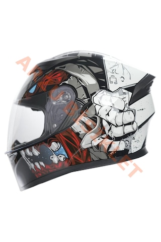 Kc-kapalı Vizörlü Kask Kc316-1 Kuru Kafa Xl E Belgeli Çok Renkli